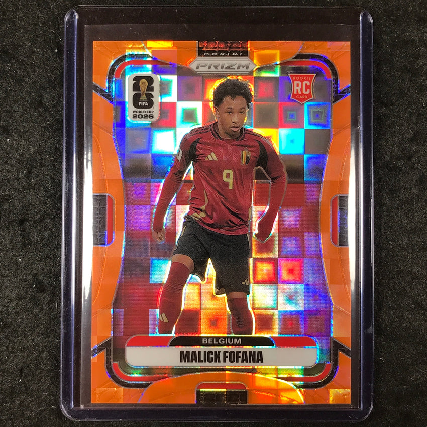 2026 Prizm FIFA World Cup MALICK FOFANA Rookie Orange Pandora /215 #154