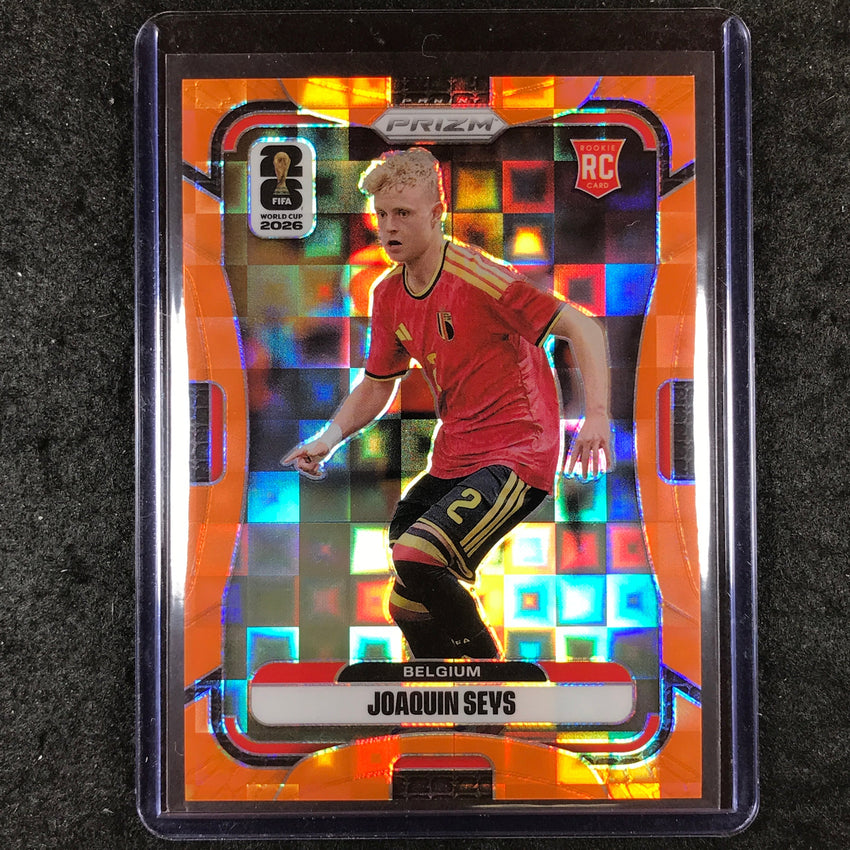 2026 Prizm FIFA World Cup JOAQUIN SEYS Rookie Orange Pandora /215 #158