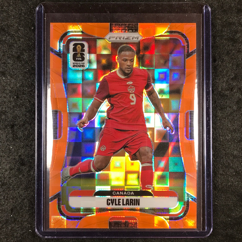 2026 Prizm FIFA World Cup CYLE LARIN Orange Pandora /215 #164