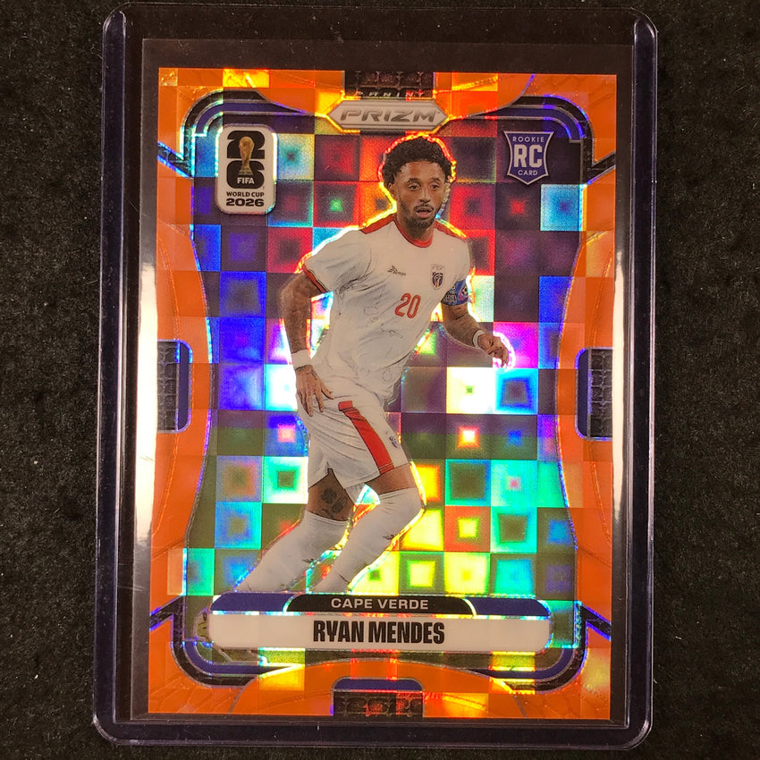 2026 Prizm FIFA World Cup RYAN MENDES Rookie Orange Pandora /215 #173