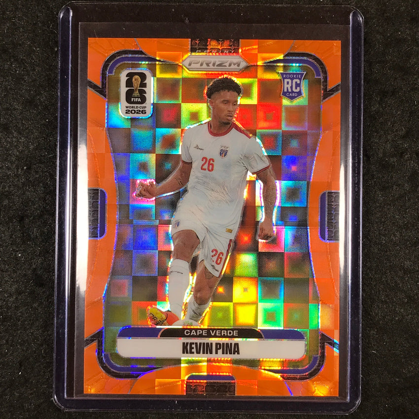 2026 Prizm FIFA World Cup KEVIN PINA Rookie Orange Pandora /215 #174
