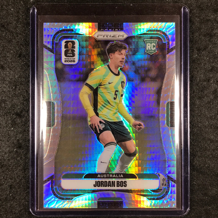 2026 Prizm FIFA World Cup JORDAN BOS Rookie Base Hyper #143