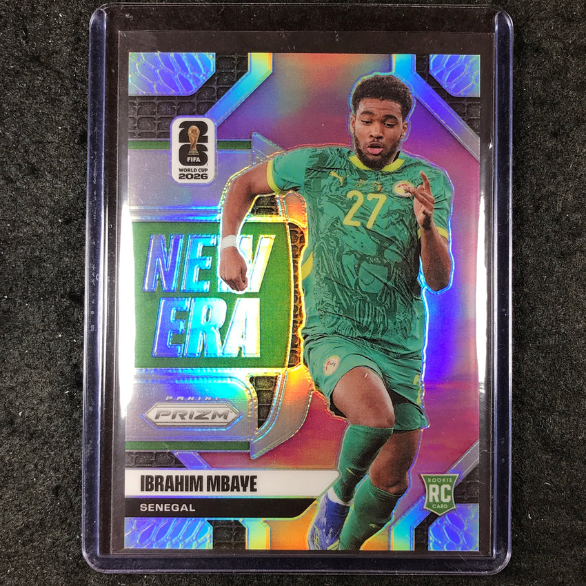 2026 Prizm FIFA World Cup IBRAHIM MBAYE New Era Rookie Silver #20