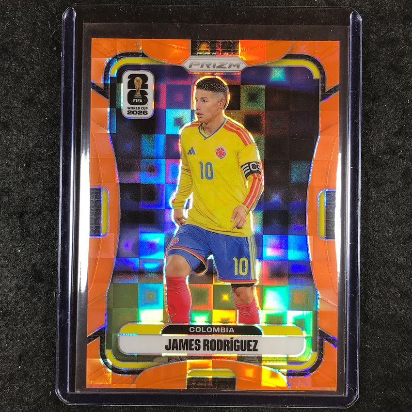 2026 Prizm FIFA World Cup JAMES RODRIGUEZ Orange Pandora /215 #183