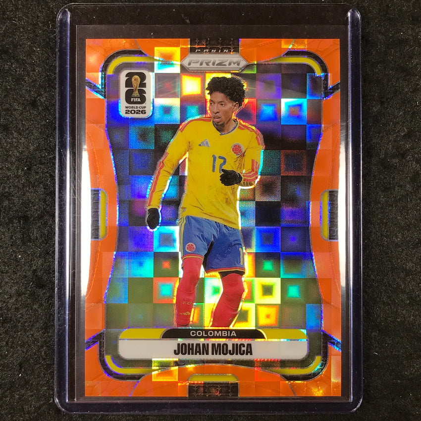 2026 Prizm FIFA World Cup JOHAN MOJICA Orange Pandora /215 #188
