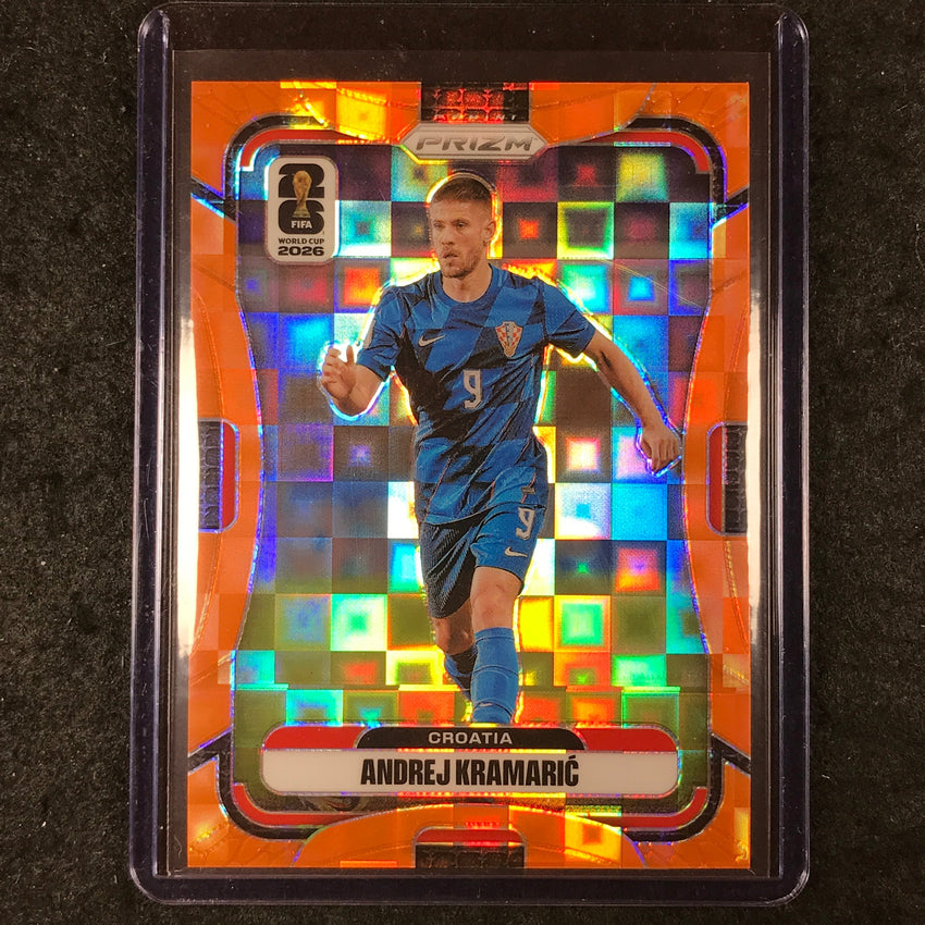 2026 Prizm FIFA World Cup ANDREJ KRAMARIC Orange Pandora /215 #197