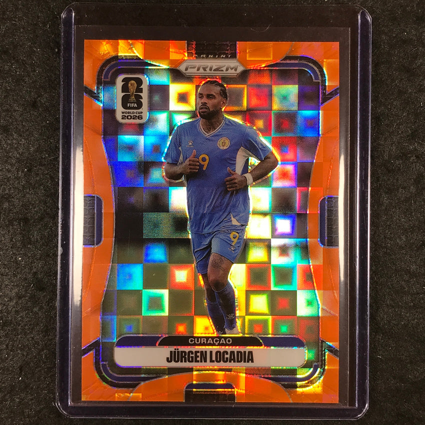 2026 Prizm FIFA World Cup JURGEN LOCADIA Orange Pandora /215 #202