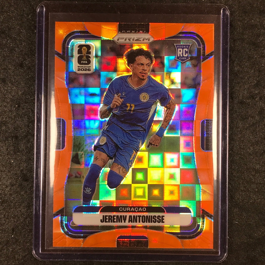 2026 Prizm FIFA World Cup JEREMY ANTONISSE Rookie Orange Pandora /215 #205