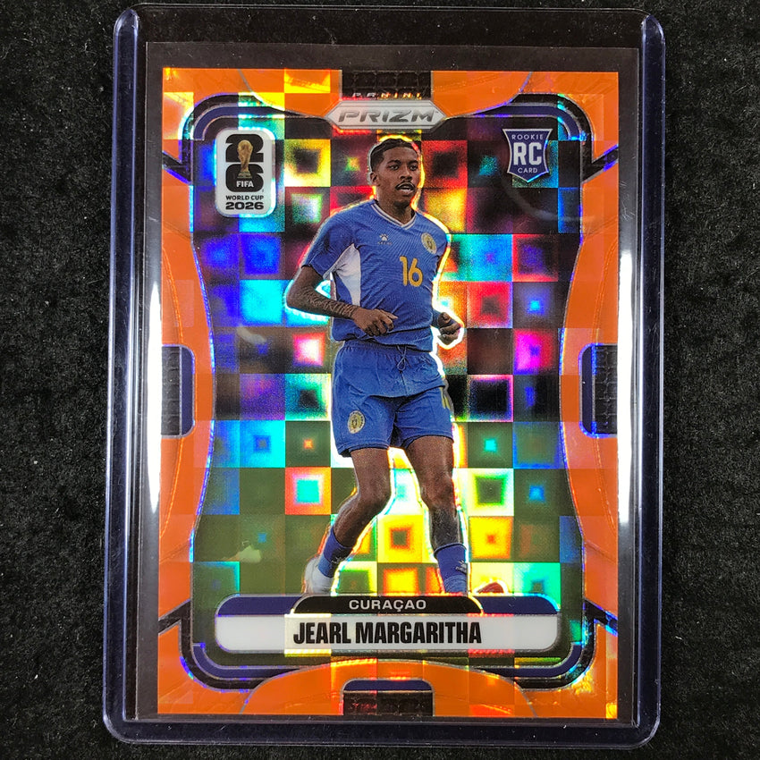 2026 Prizm FIFA World Cup JEARL MARGARITHA Rookie Orange Pandora /215 #209