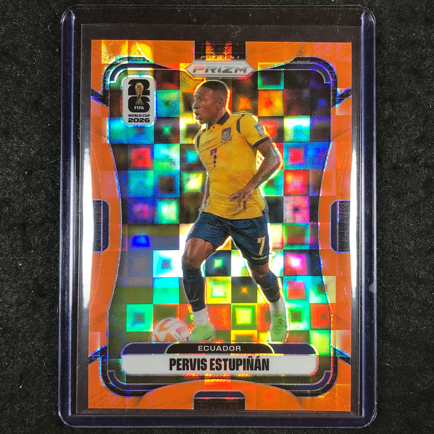 2026 Prizm FIFA World Cup PERVIS ESTUPINAN Orange Pandora /215 #212