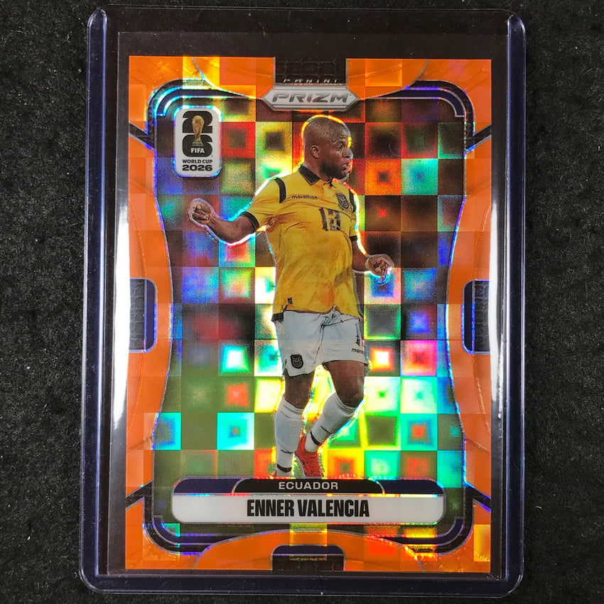 2026 Prizm FIFA World Cup ENNER VALENCIA Orange Pandora /215 #214