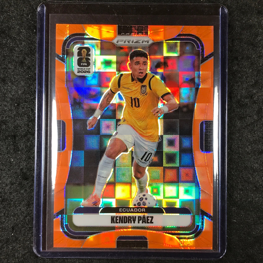2026 Prizm FIFA World Cup KENDRY PAEZ Orange Pandora /215 #217