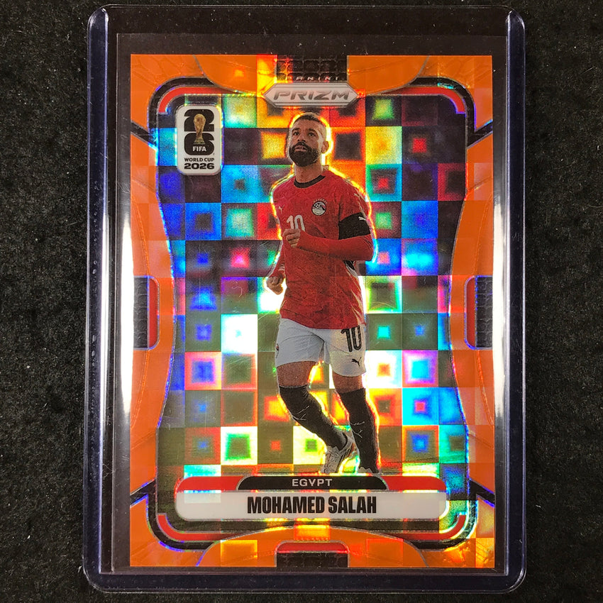 2026 Prizm FIFA World Cup MOHAMED SALAH Orange Pandora /215 #220