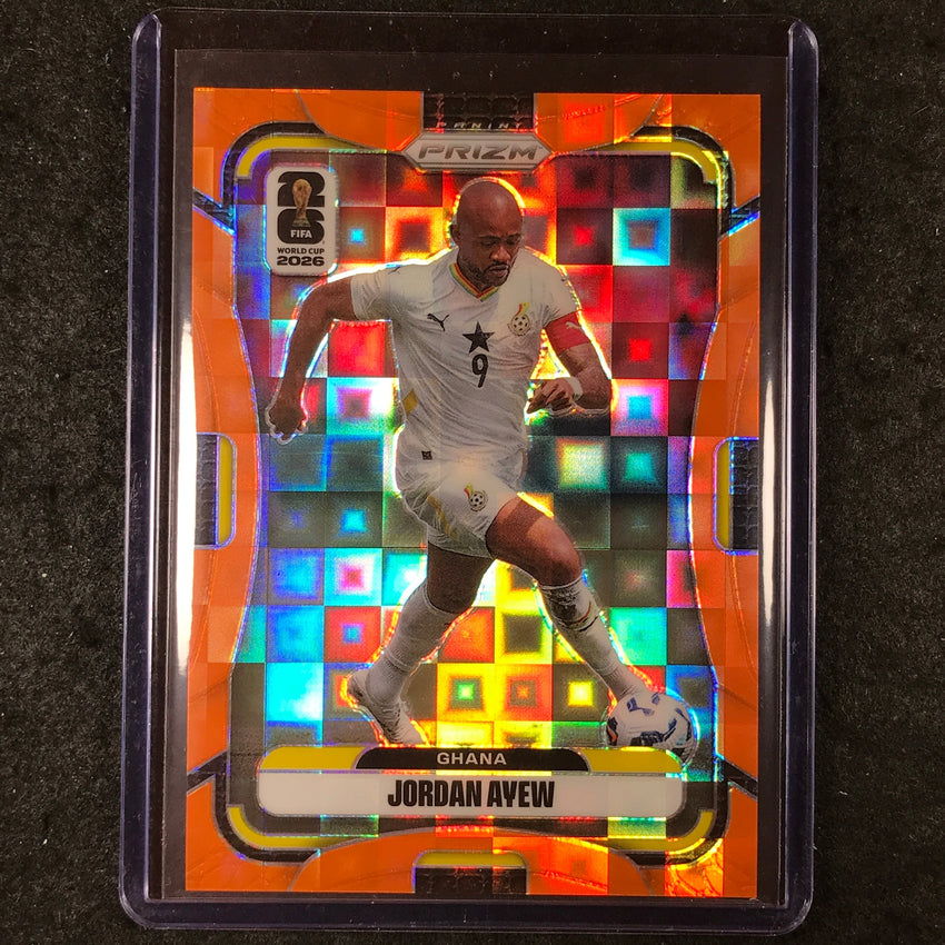 2026 Prizm FIFA World Cup JORDAN AYEW Orange Pandora /215 #228