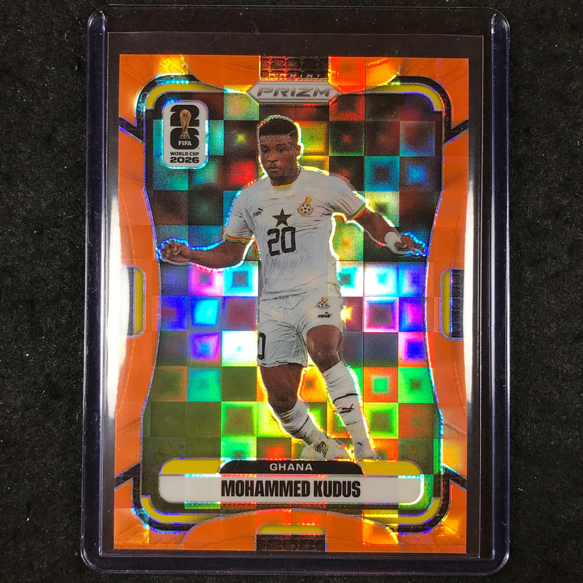 2026 Prizm FIFA World Cup MOHAMMED KUDUS Orange Pandora /215 #229