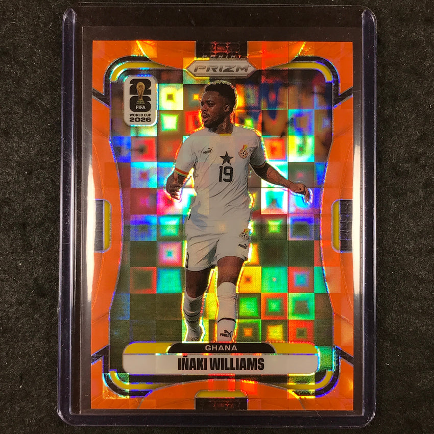 2026 Prizm FIFA World Cup INAKI WILLIAMS Orange Pandora /215 #232