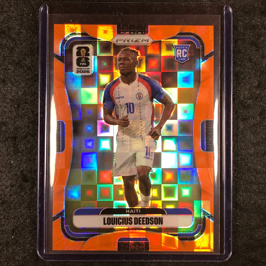 2026 Prizm FIFA World Cup LOUICIUS DEEDSON Rookie Orange Pandora /215 #237