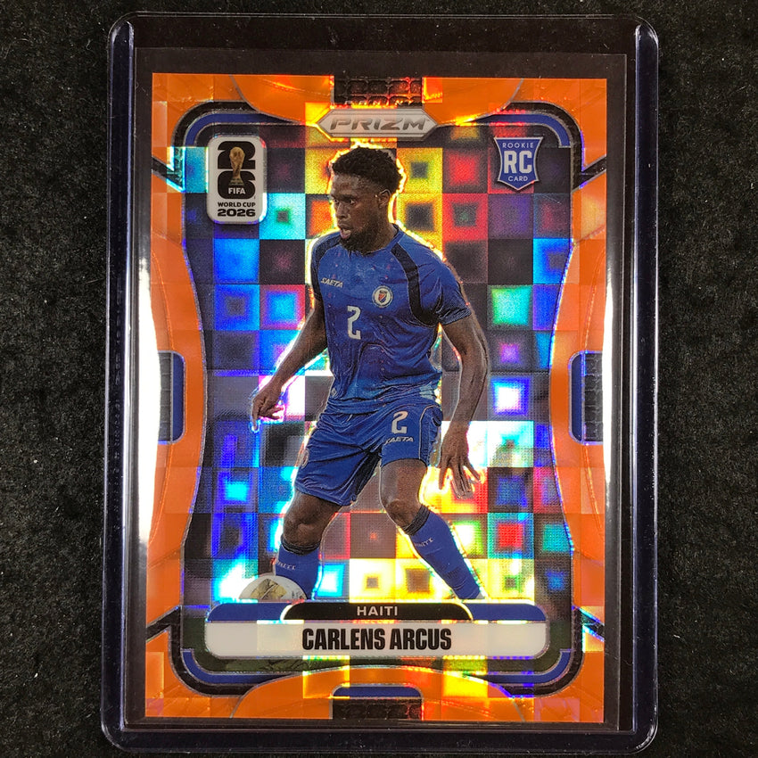2026 Prizm FIFA World Cup CARLENS ARCUS Rookie Orange Pandora /215 #238