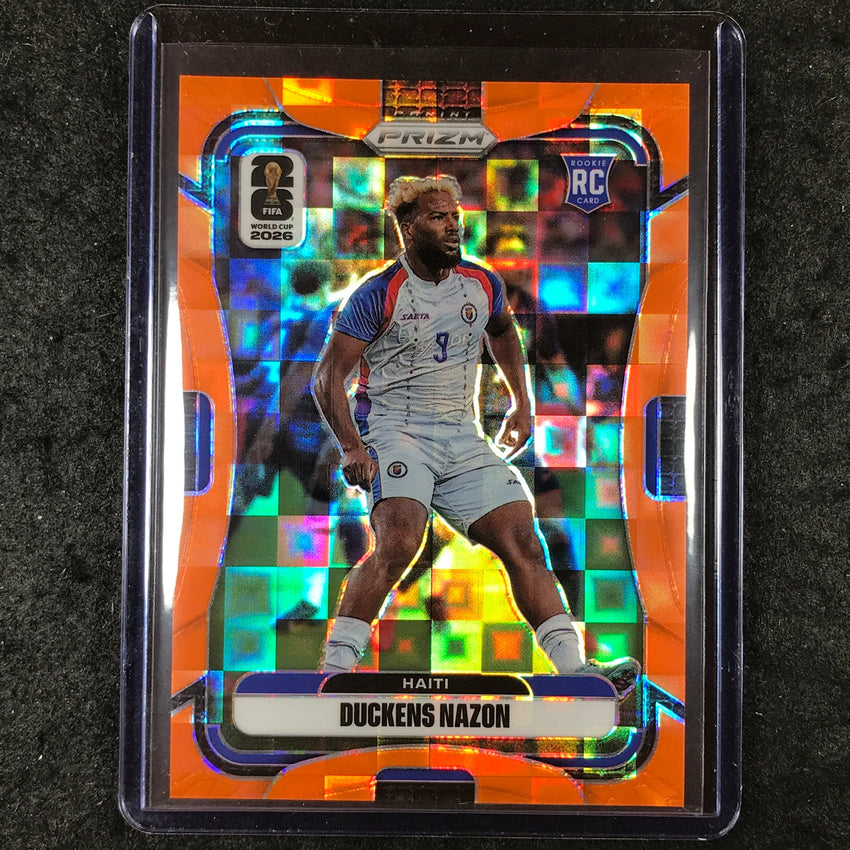 2026 Prizm FIFA World Cup DUCKENS NAZON Rookie Orange Pandora /215 #241