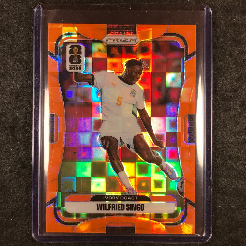 2026 Prizm FIFA World Cup WILFRIED SINGO Orange Pandora /215 #256