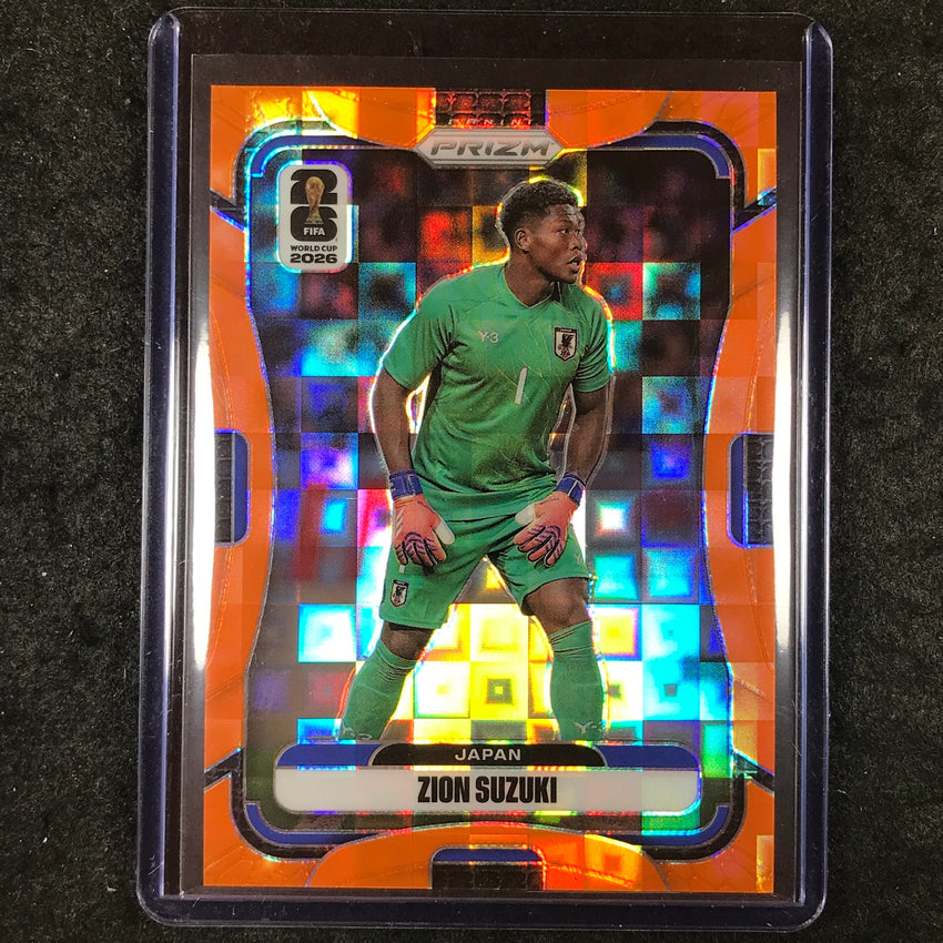 2026 Prizm FIFA World Cup ZION SUZUKI Orange Pandora /215 #262