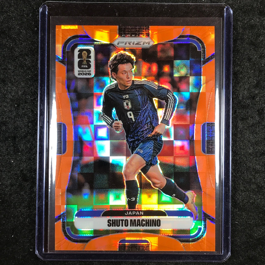 2026 Prizm FIFA World Cup SHUTO MACHINO Orange Pandora /215 #263