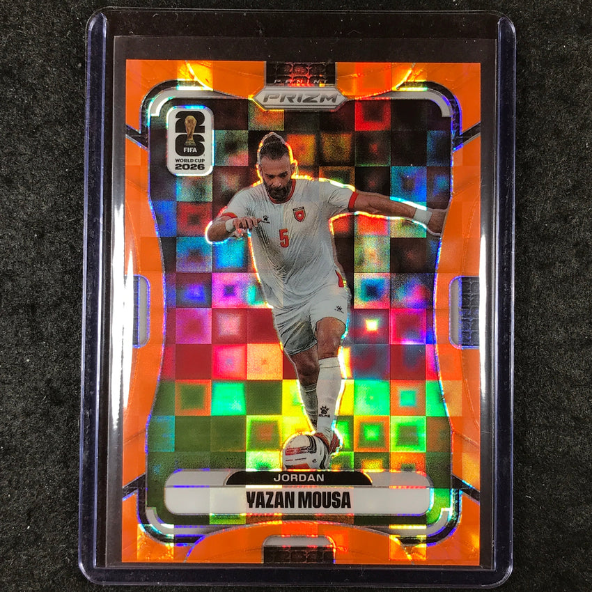 2026 Prizm FIFA World Cup YAZAN MOUSA Orange Pandora /215 #274
