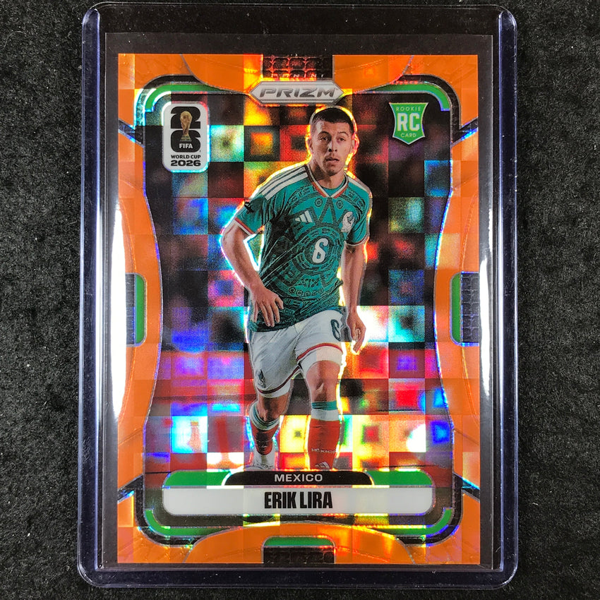 2026 Prizm FIFA World Cup ERIK LIRA Rookie Orange Pandora /215 #286