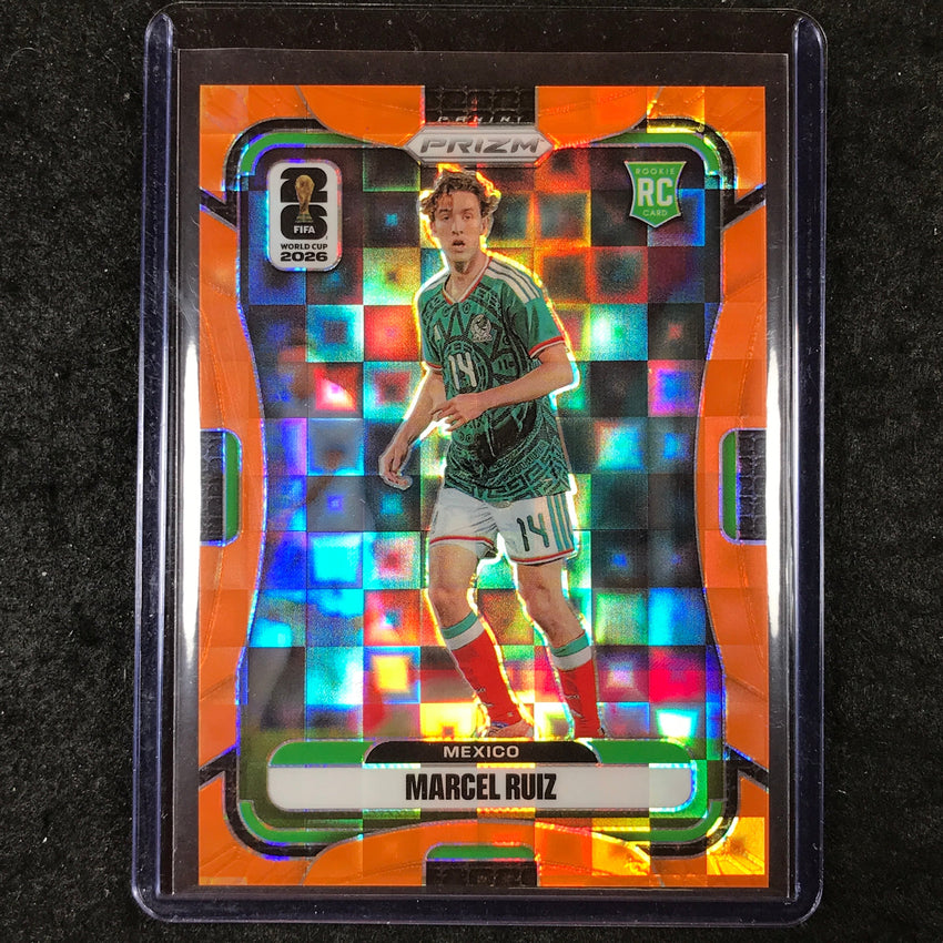 2026 Prizm FIFA World Cup MARCEL RUIZ Rookie Orange Pandora /215 #289