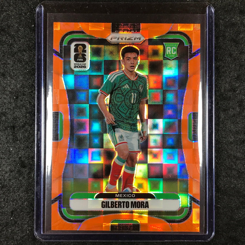 2026 Prizm FIFA World Cup GILBERTO MORA Rookie Orange Pandora /215 #290