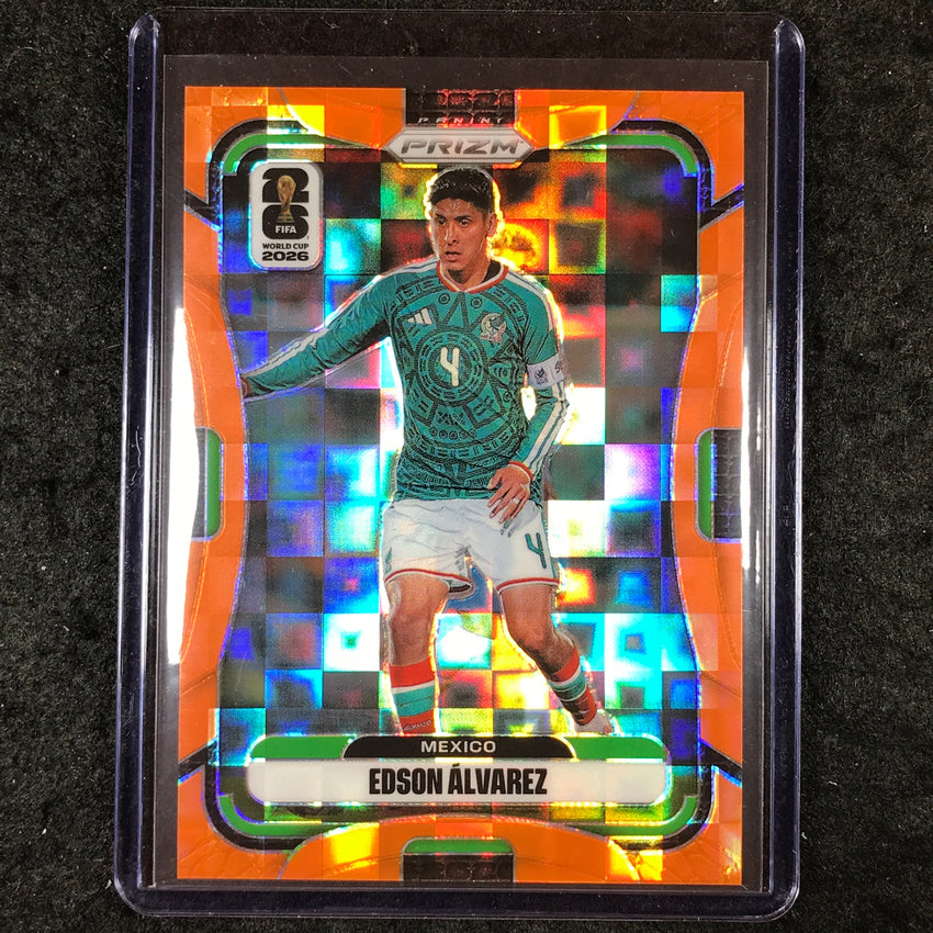 2026 Prizm FIFA World Cup EDSON ALVAREZ Orange Pandora /215 #292