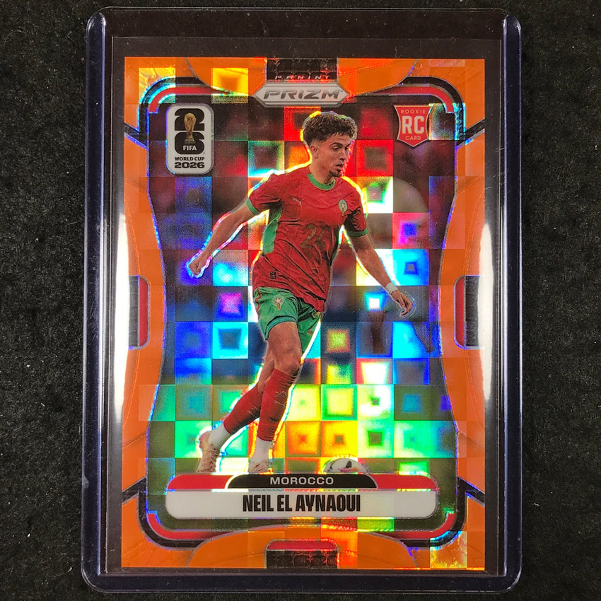 2026 Prizm FIFA World Cup NEIL EL AYNAOUI Rookie Orange Pandora /215 #300