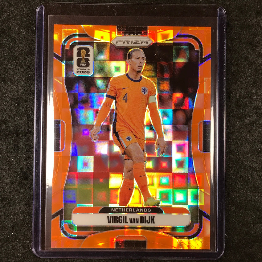 2026 Prizm FIFA World Cup VIRGIL VAN DIJK Orange Pandora /215 #306