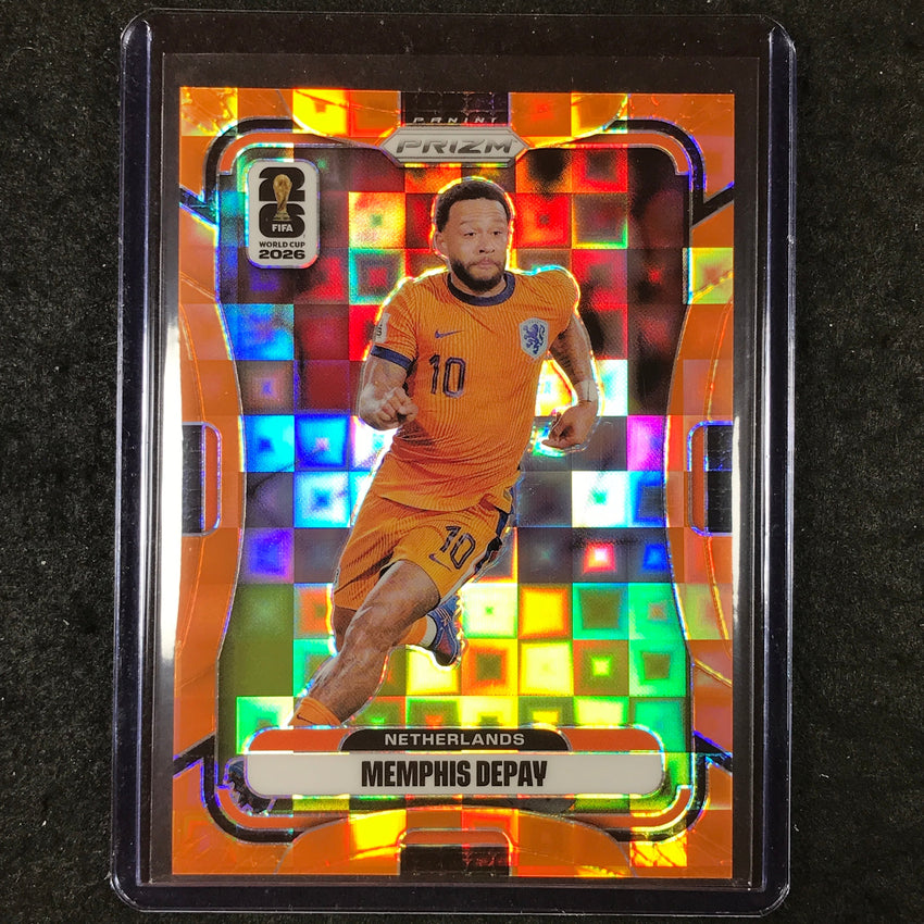 2026 Prizm FIFA World Cup MEMPHIS DEPAY Orange Pandora /215 #307