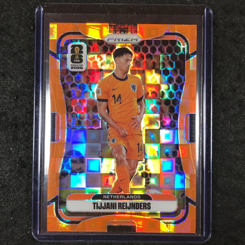 2026 Prizm FIFA World Cup TIJJANI REIJNDERS Orange Pandora /215 #308