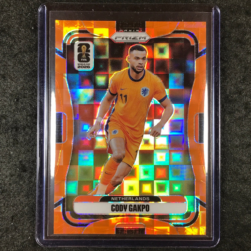 2026 Prizm FIFA World Cup CODY GAKPO Orange Pandora /215 #310