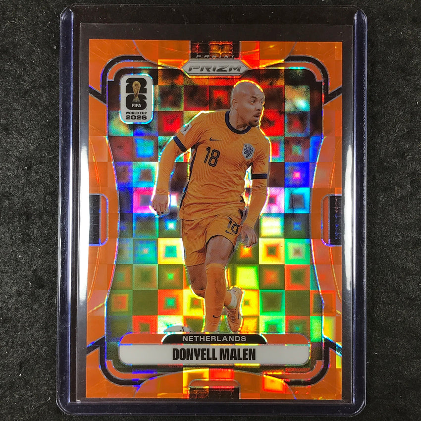 2026 Prizm FIFA World Cup DONYELL MALEN Orange Pandora /215 #312