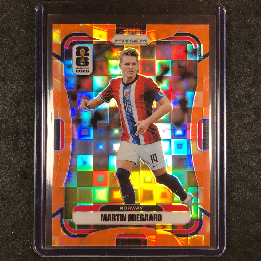 2026 Prizm FIFA World Cup MARTIN ODEGAARD Orange Pandora /215 #330