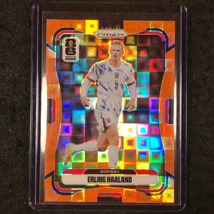 2026 Prizm FIFA World Cup ERLING HAALAND Orange Pandora /215 #333