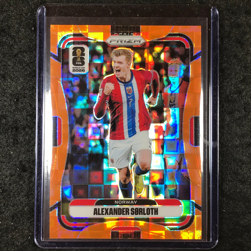 2026 Prizm FIFA World Cup ALEXANDER SORLOTH Orange Pandora /215 #334