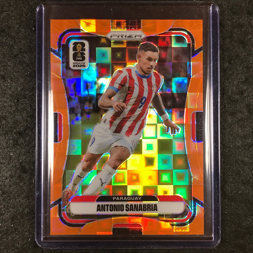 2026 Prizm FIFA World Cup ANTONIO SANABRIA Orange Pandora /215 #344