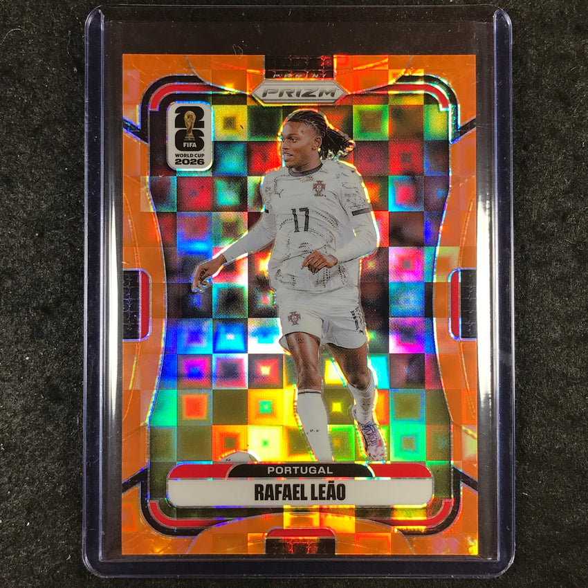 2026 Prizm FIFA World Cup RAFAEL LEAO Orange Pandora /215 #357