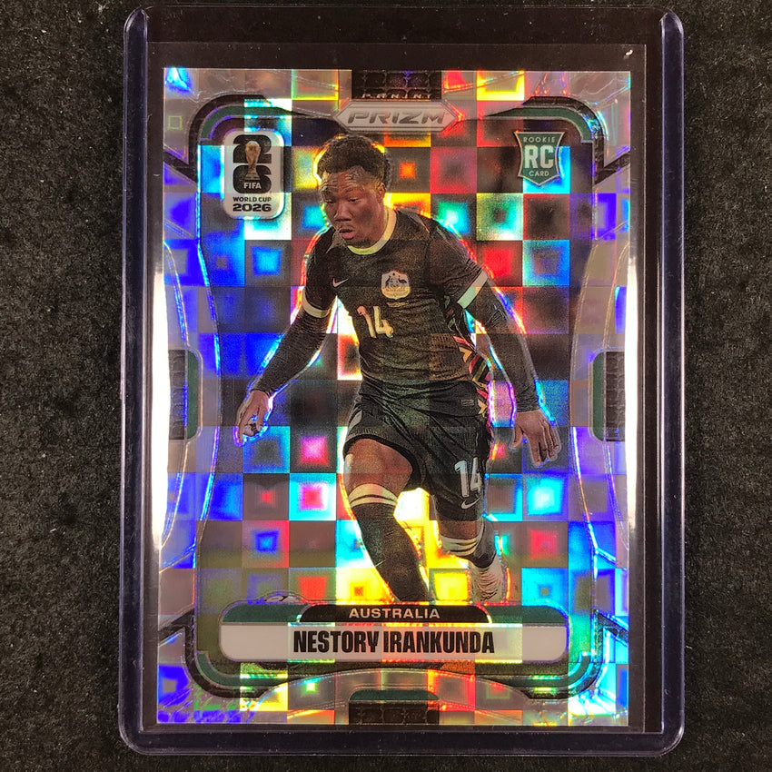 2026 Prizm FIFA World Cup NESTORY IRANKUNDA Rookie Base Pandora #137