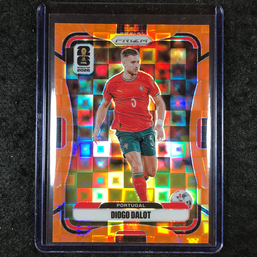 2026 Prizm FIFA World Cup DIOGO DALOT Orange Pandora /215 #361