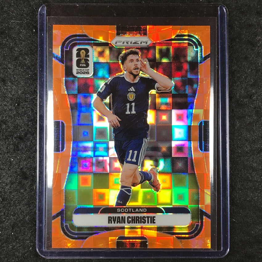 2026 Prizm FIFA World Cup RYAN CHRISTIE Orange Pandora /215 #390