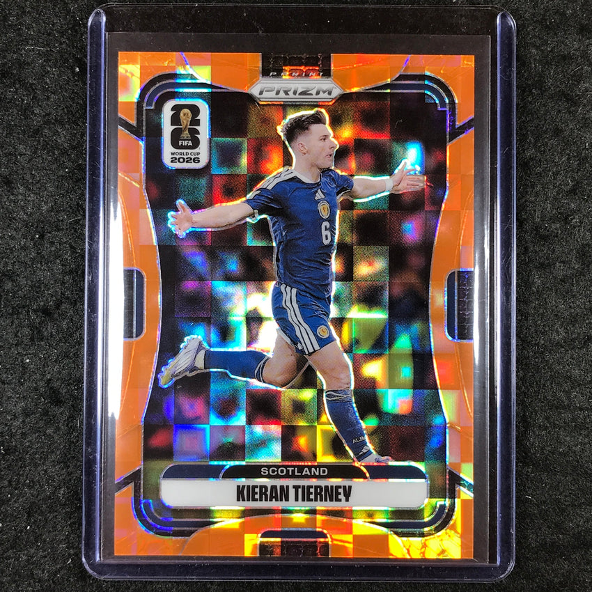 2026 Prizm FIFA World Cup KIERAN TIERNEY Orange Pandora /215 #396