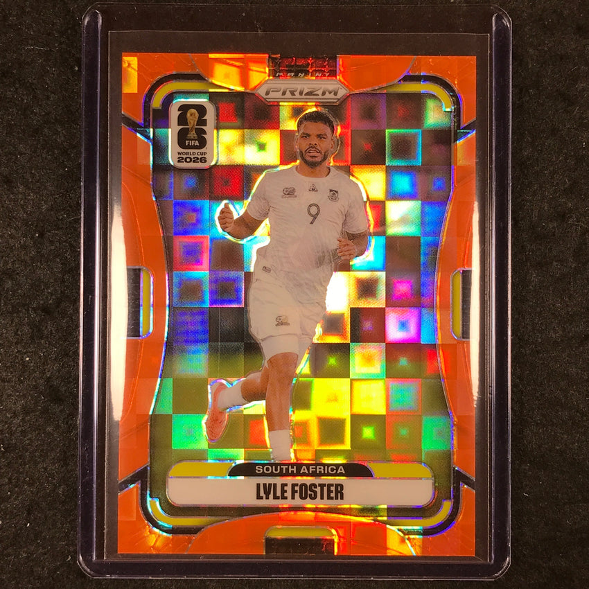 2026 Prizm FIFA World Cup LYLE FOSTER Orange Pandora /215 #408