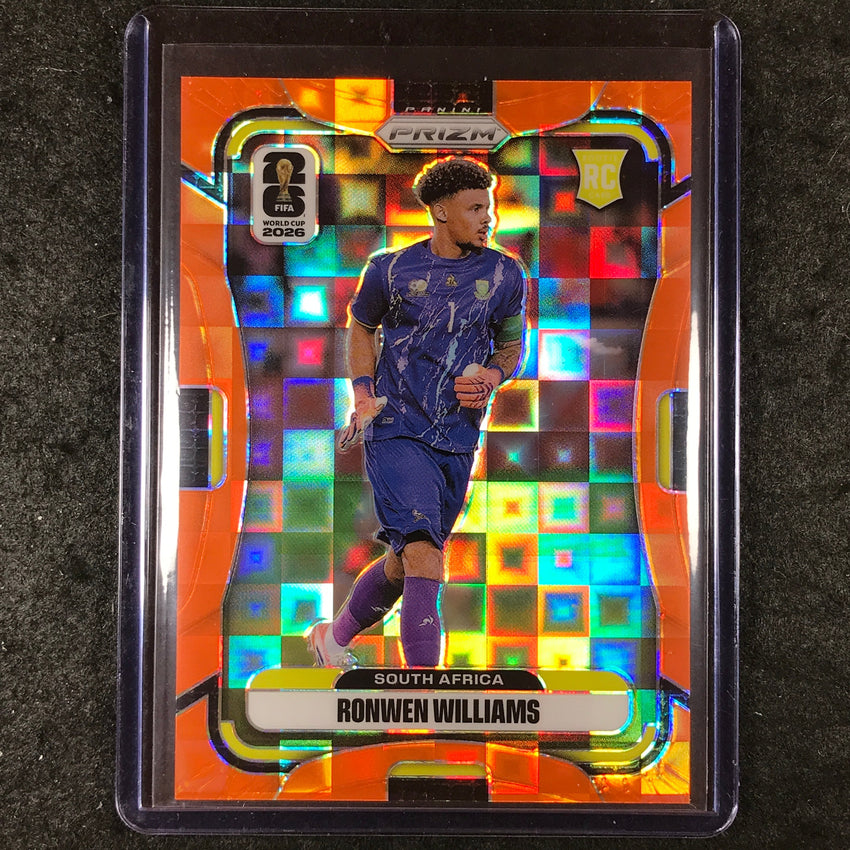 2026 Prizm FIFA World Cup RONWEN WILLIAMS Rookie Orange Pandora /215 #409