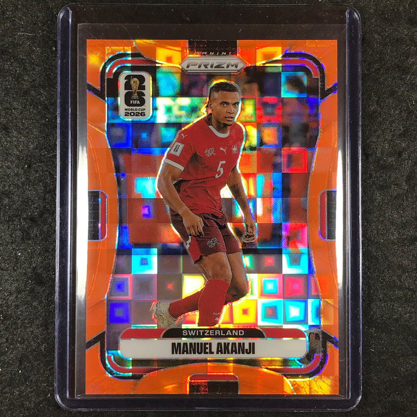 2026 Prizm FIFA World Cup MANUEL AKANJI Orange Pandora /215 #417