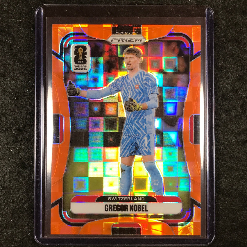 2026 Prizm FIFA World Cup GREGOR KOBEL Orange Pandora /215 #418